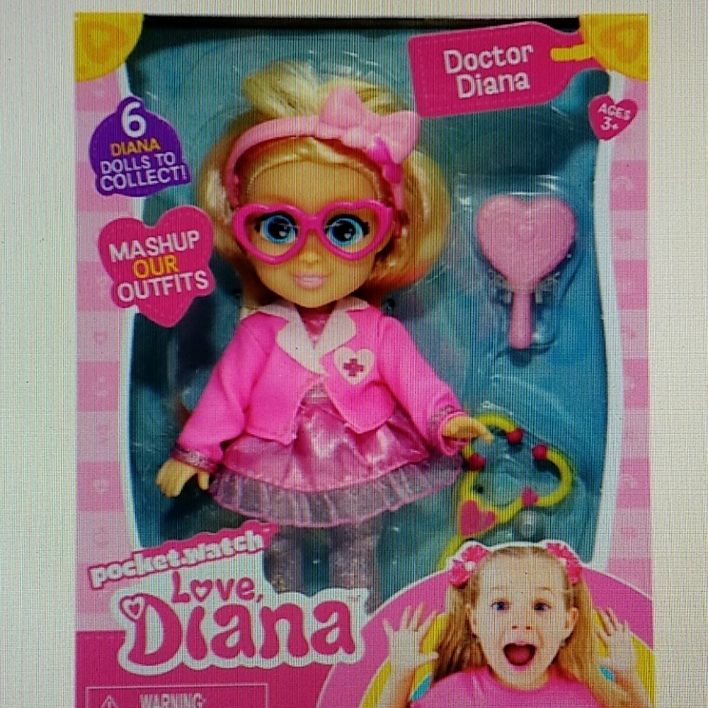 Pocket.watch - Love, Diana Doll